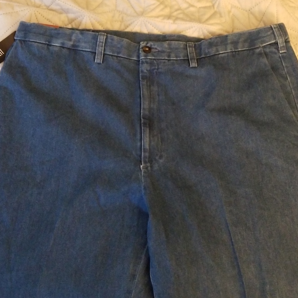 Haggar mens blue denim jeans